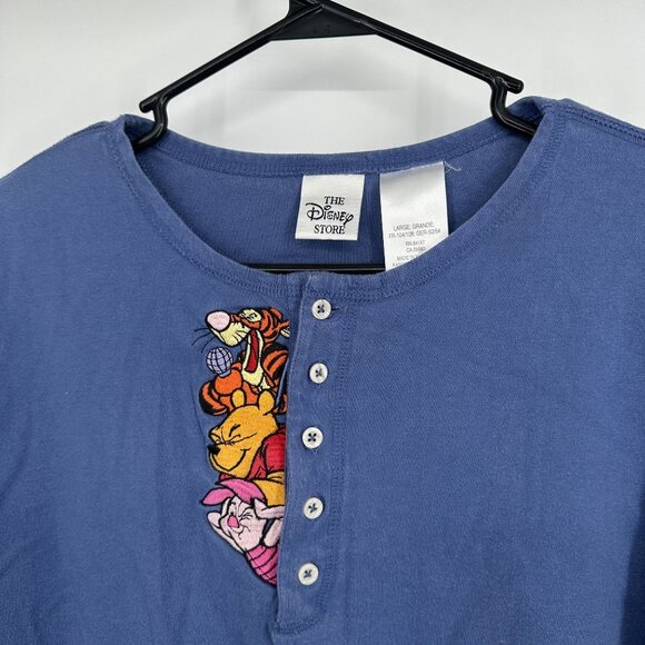 The Disney Store Vintage Winnie the‎ Pooh Short Sleeve Top size large - Picture 3 of 5